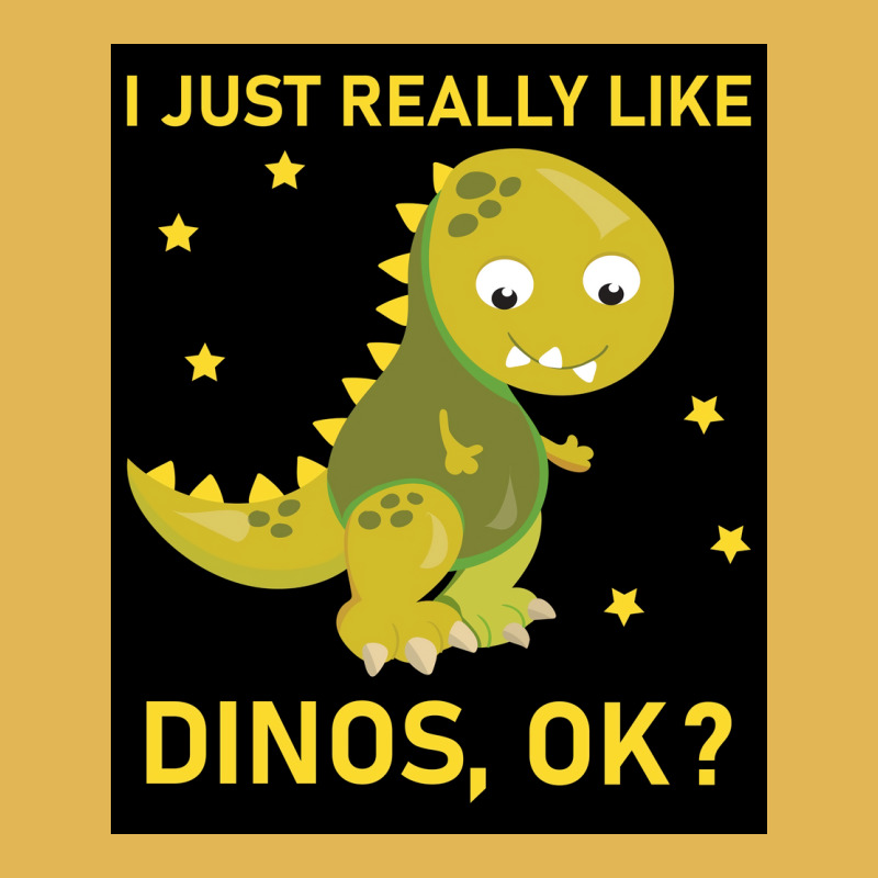 I Just Really Like Dinos Ok Funny Design Poster Humor Vintage Hoodie And Short Set | Artistshot