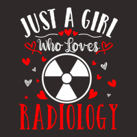 Trending Just A Girl Who Loves Radiology Xray Tech Valentines Day Racerback Tank | Artistshot