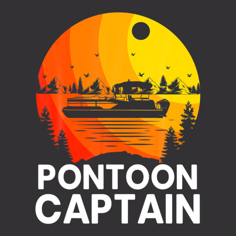 Vintage Pontoon Captain Design Funny Pontoon Boat Vintage Short | Artistshot