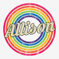 Allison - Retro Rainbow Faded-style Magic Mug | Artistshot