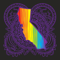 California Mandala Pride Ladies Fitted T-shirt | Artistshot