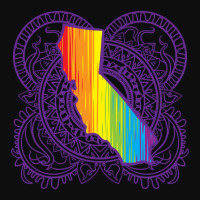 California Mandala Pride Crop Top | Artistshot