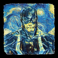 Black Bolt Van Gogh Style Women's V-neck T-shirt | Artistshot