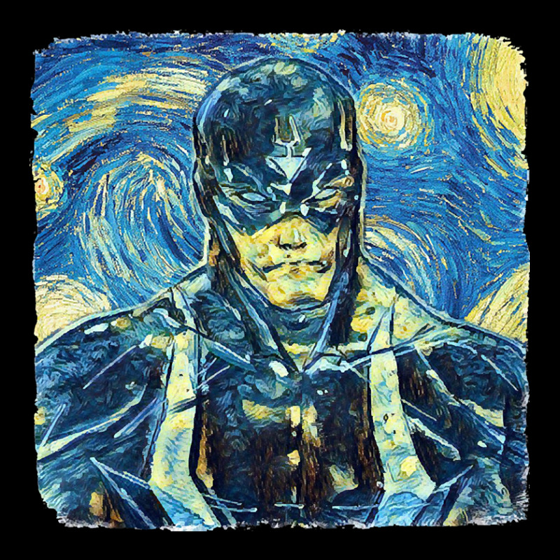 Black Bolt Van Gogh Style Women's V-Neck T-Shirt by ternacanuda251 | Artistshot