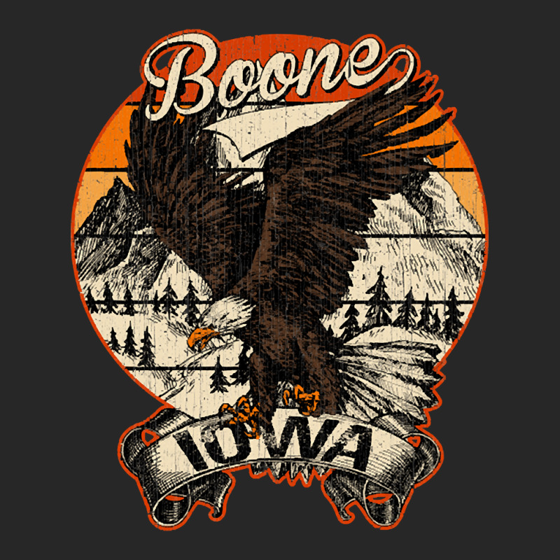 Boone Iowa Bald Eagle Retro Vintage Aesthetic Men's T-shirt Pajama Set | Artistshot