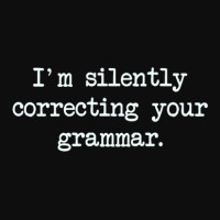 I'm Silently Correcting Your Grammar Crop Top | Artistshot