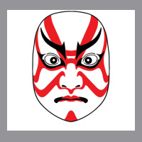 Kabuki Mask Poster Cute 3/4 Sleeve Shirt | Artistshot