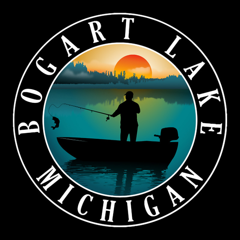 Bogart Lake Fishing Michigan Sunset Pocket T-Shirt by fencingderby989 | Artistshot