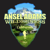 Ansel Adams Wilderness (arrowhead) T-shirt | Artistshot