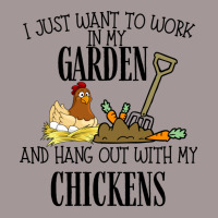 I Just Want To Work In My Garden And Hang Out With My Chickens Vintage Short | Artistshot