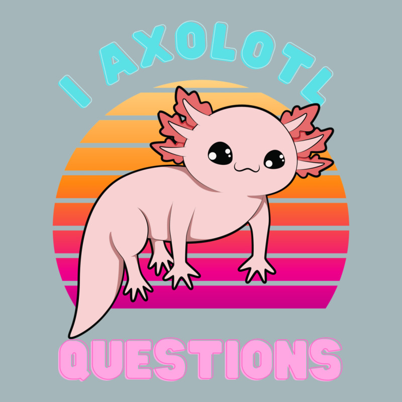 I Axolotl Questions 1 Unisex Sherpa-Lined Denim Jacket by fanteeseylas | Artistshot