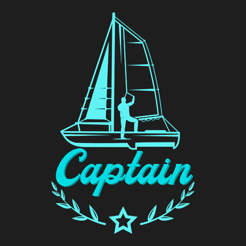 Captain Sailing Ship Sailboat Classic T-shirt | Artistshot