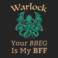 D D Warlock Class Your Bbeg Is My Bff Dungeons Dragons Friend 3/4 Sleeve Shirt | Artistshot