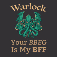 D D Warlock Class Your Bbeg Is My Bff Dungeons Dragons Friend Vintage Hoodie And Short Set | Artistshot