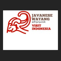 Javanese Wayang Visit Indonesia Poster 3/4 Sleeve Shirt | Artistshot