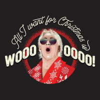 All I Want For Christmas Is Woooo! (with Shades!) T-shirt | Artistshot