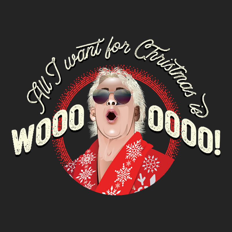 All I Want For Christmas Is Woooo! (with Shades!) 3/4 Sleeve Shirt | Artistshot