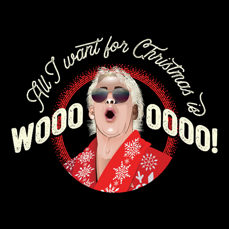 All I Want For Christmas Is Woooo! (with Shades!) Zipper Hoodie | Artistshot