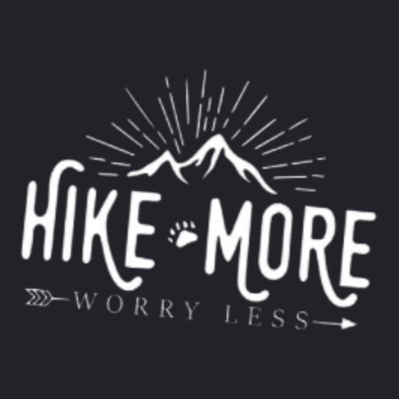 Hike More Worry Less Unisex Sherpa-lined Denim Jacket | Artistshot