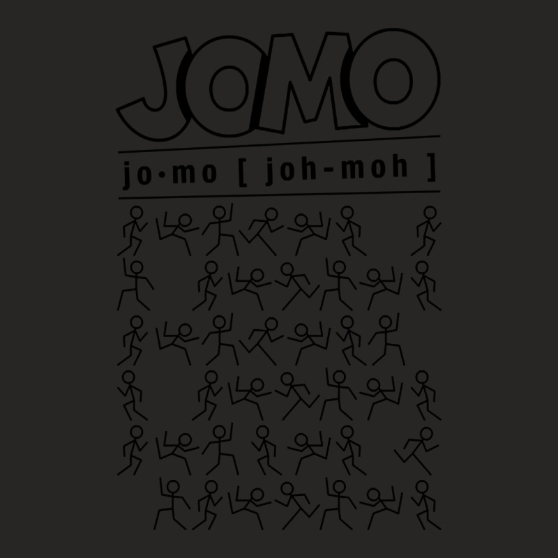 Joy Of Missing Out - Jomo Ladies Fitted T-Shirt by geishascessation326 | Artistshot