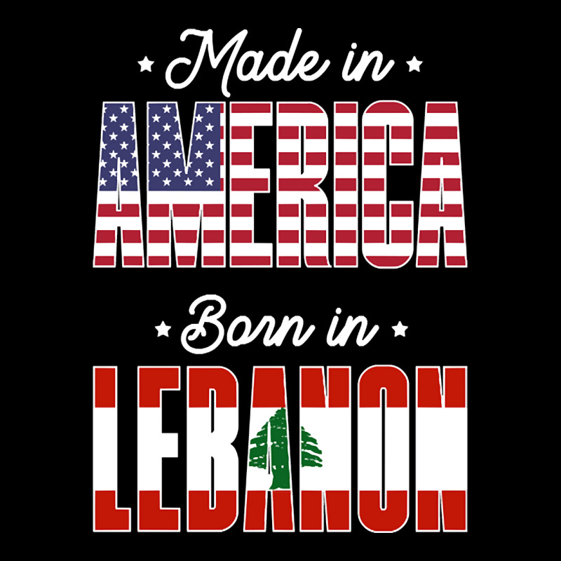 Made In America Born In Lebanon Proud Latvian American Zipper Hoodie by gaugebayou45 | Artistshot