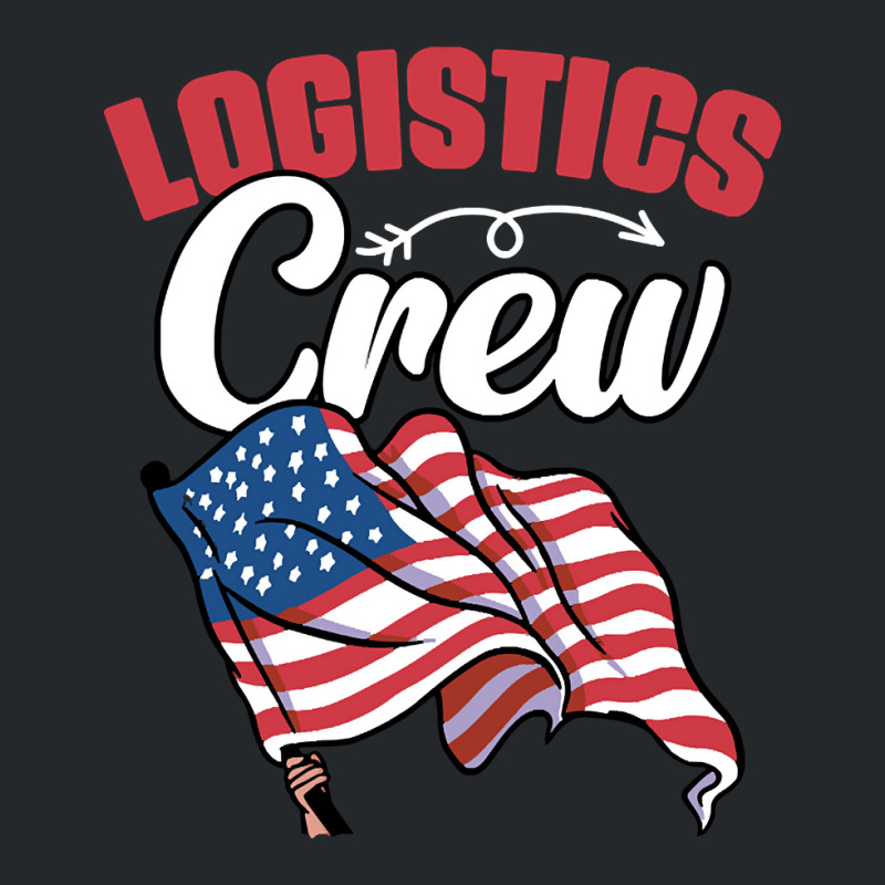 Awesome Logistics Crew A Logistician Humor Warehouse Worker Crewneck Sweatshirt by templetracking23 | Artistshot