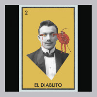 El Diablito (the Devil)   Lotería  Poster Pocket T-shirt | Artistshot