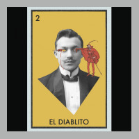 El Diablito (the Devil)   Lotería  Poster Zipper Hoodie | Artistshot