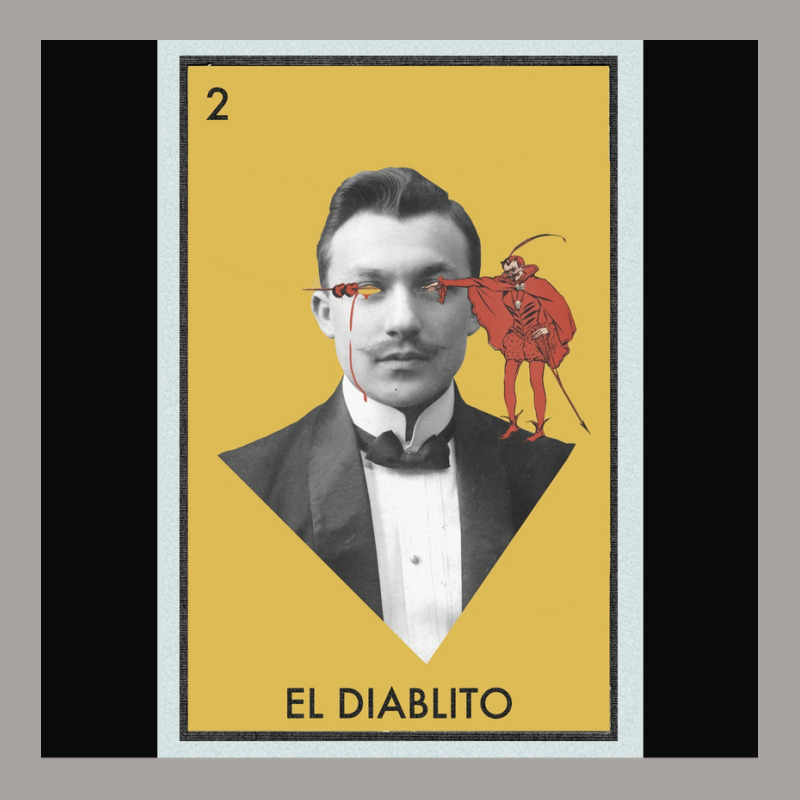 El Diablito (the Devil)   Lotería  Poster Racerback Tank by drayzfzecherb | Artistshot