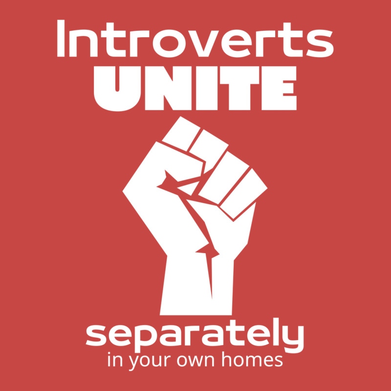 Introverts Unite Separately In Your Own Homes 1 Zipper Hoodie by nessahlngrids | Artistshot