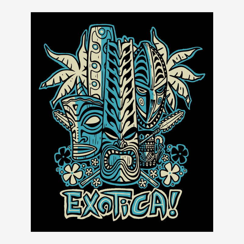 Exotica Poster Music Scorecard Crop Tee by drayzfzecherb | Artistshot