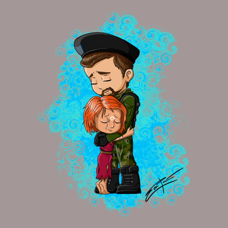 Irisa And Nolan Hugging Vintage Short by nessahlngrids | Artistshot