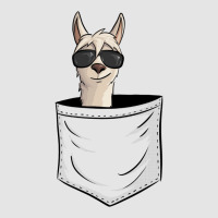 Hipster Alpaca With Sunglasses  Casual Llama In Pocket Exclusive T-shirt | Artistshot