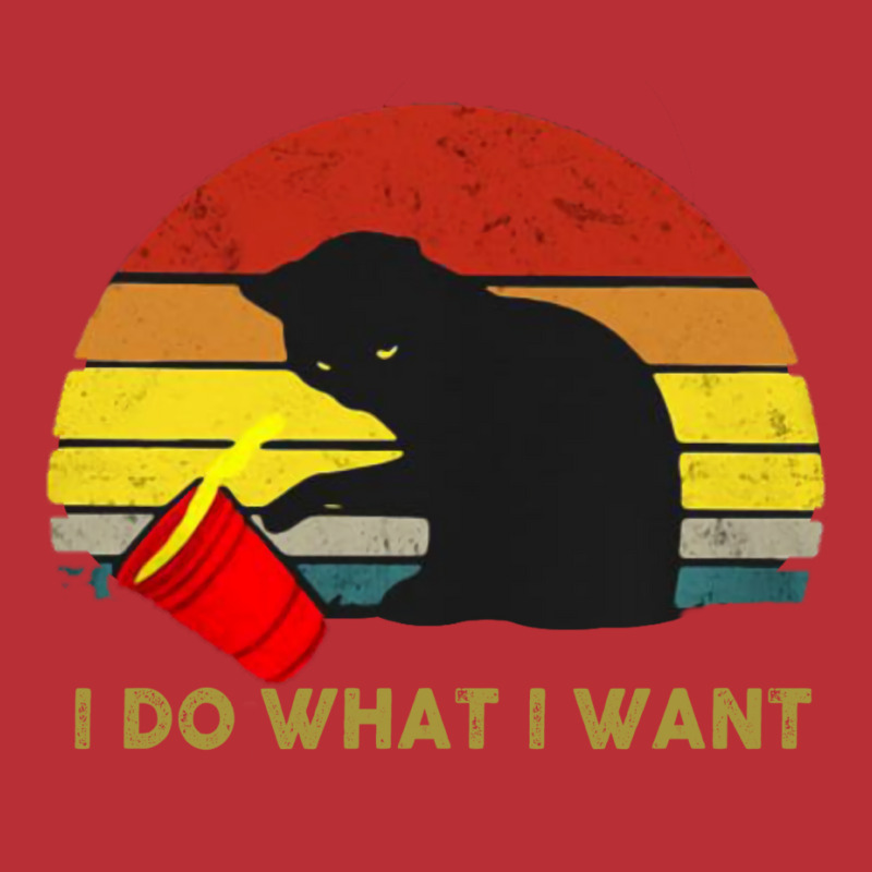 I Do What I Want Retro Cat T-Shirt by fanteeseylas | Artistshot