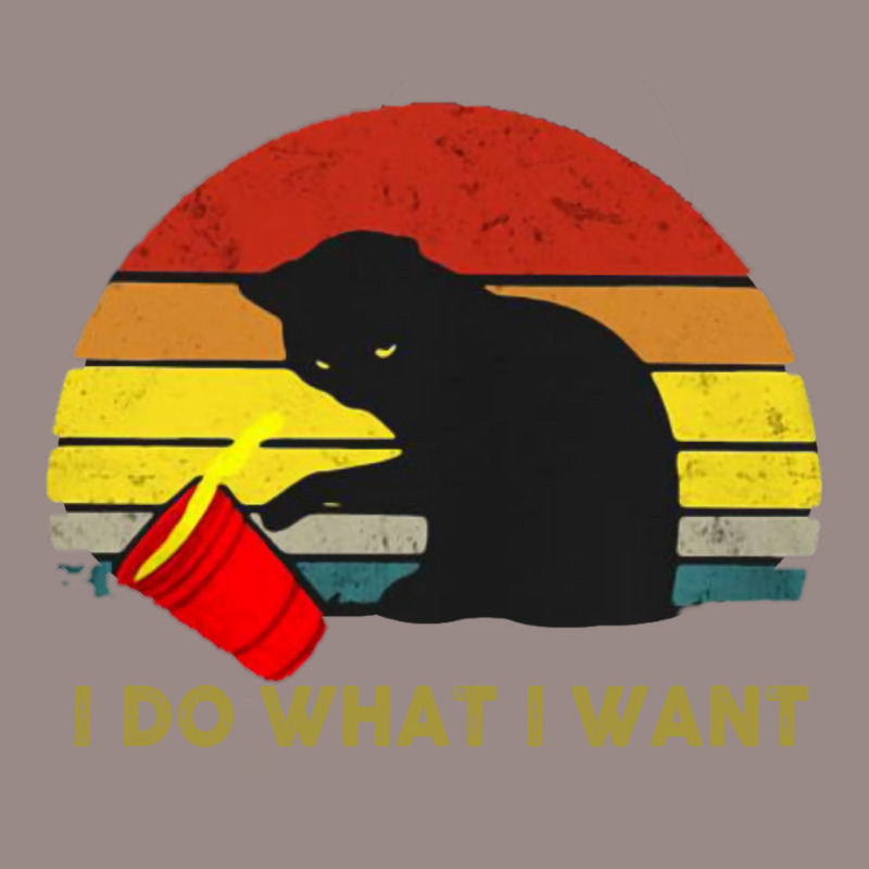 I Do What I Want Retro Cat Vintage T-Shirt by fanteeseylas | Artistshot