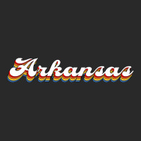 Arkansas Rainbow Text Design Printed Hat | Artistshot