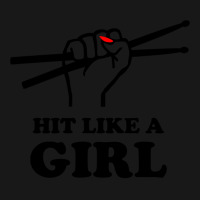 Hit Like A Girl Flannel Shirt | Artistshot