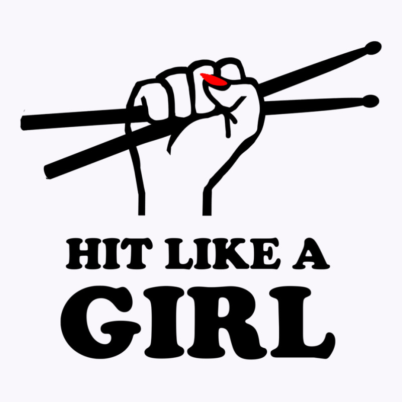 Hit Like A Girl Tank Top | Artistshot