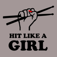 Hit Like A Girl Vintage Hoodie | Artistshot