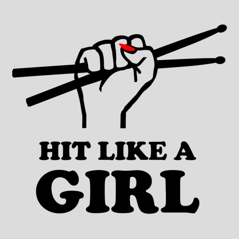 Hit Like A Girl Men's Polo Shirt | Artistshot