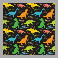 Colorful Dinosaur Seamless Pattern Dinosaur Seamless Pattern Design Po T-shirt | Artistshot