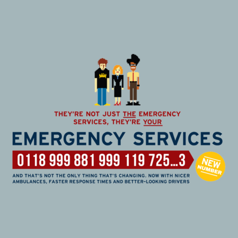 It Crowd - Emergency Services Unisex Sherpa-lined Denim Jacket | Artistshot