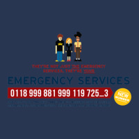 It Crowd - Emergency Services Men Denim Jacket | Artistshot