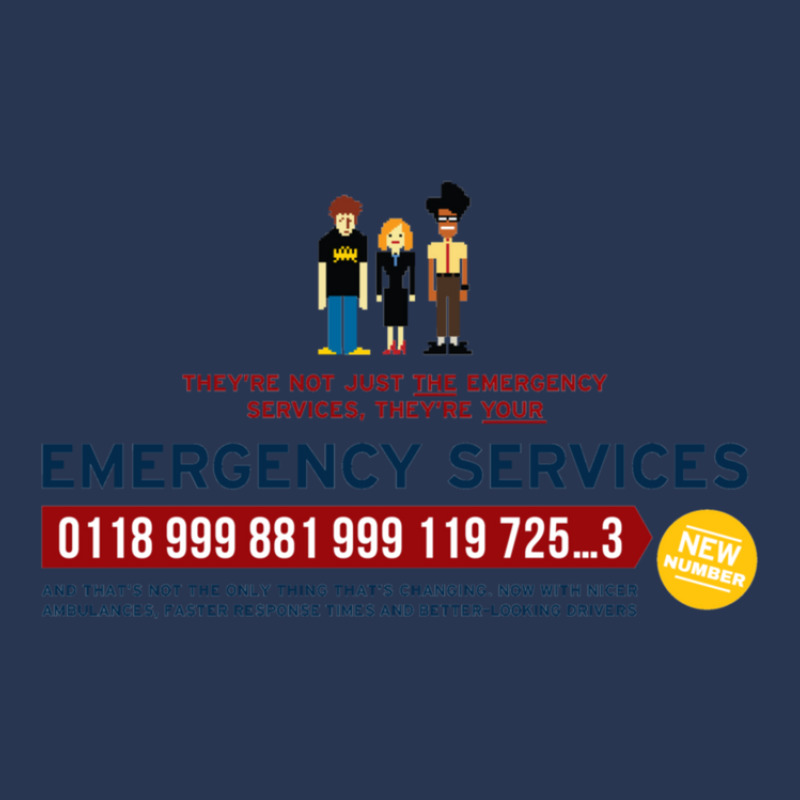 It Crowd - Emergency Services Men Denim Jacket | Artistshot