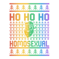 Ho Ho Ho Homosexual Christmas Holiday Lgbt Gay Ugly Design Men's T-shirt Pajama Set | Artistshot