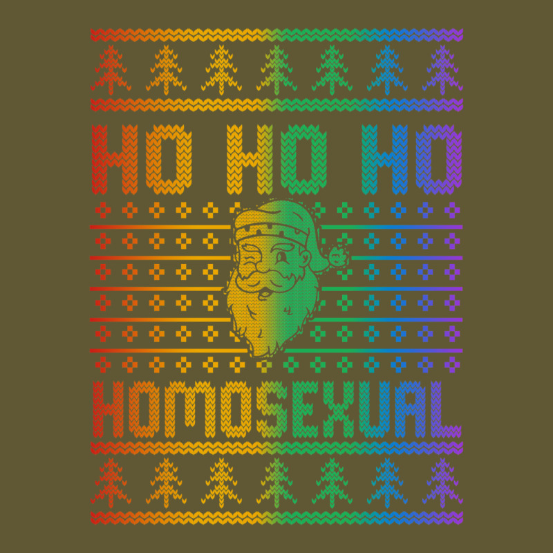 Ho Ho Ho Homosexual Christmas Holiday Lgbt Gay Ugly Design Vintage Short | Artistshot