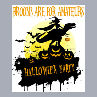 Funny Brooms Are For Amateurs Shirtnew Witch Dinosaur Halloween Tee Sh Tank Dress | Artistshot