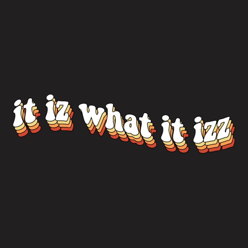 It Is What It Is T-Shirt by nessahlngrids | Artistshot