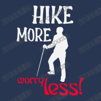 Hike More, Worry Less T Shirt Men Denim Jacket | Artistshot