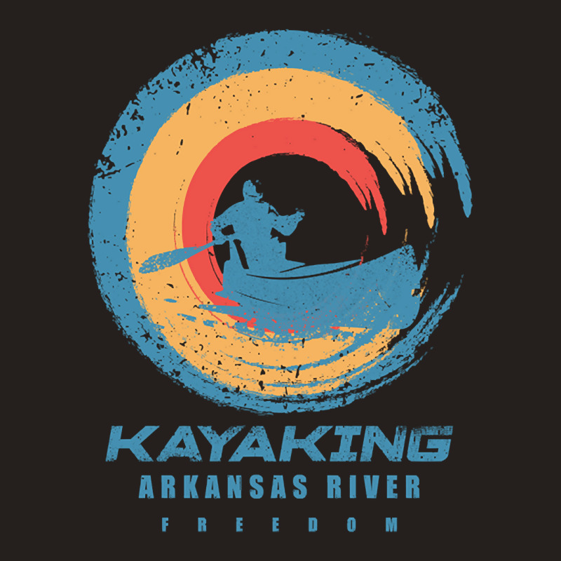 Arkansas River Kayak Adventure Tank Top by ternacanuda | Artistshot